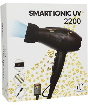 Professional Le Angelique Smart Ionic UV 2200 Black Hair Dryer 1875 W (Black) - Buy Online on GoSupps.com