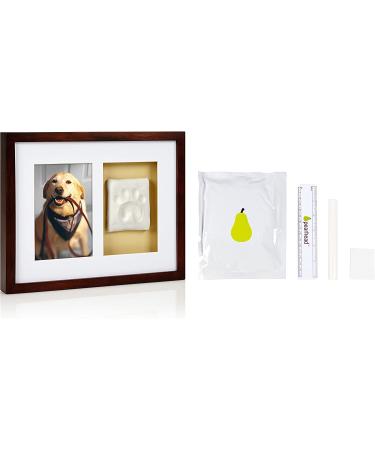 Pearhead Pet DIY Pawprints Wall Frame Kit | Espresso | For Dogs or Cats - Buy Online on GoSupps.com