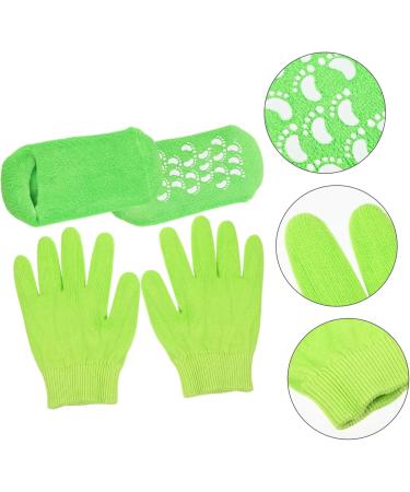 FRCOLOR Comfortable Moisturizing Gloves Moisturizing Socks 1 Set Moisturizing Hand and Foot Covers Sock Lotion Yarn Girl Child Soft Moisturizing Gloves Moisturizing Hand Gloves - Buy Online on GoSupps.com