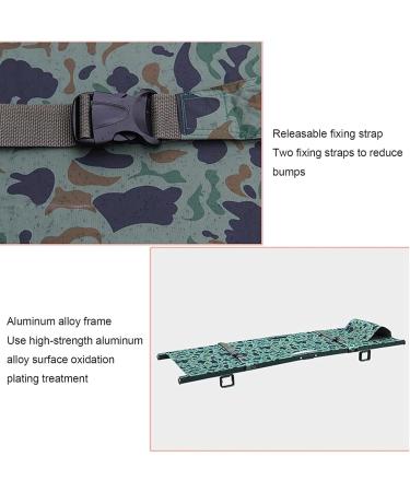 Multifunction Emergency Rescue Stretcher Foldable Oxford Leather Back Stretcher Patient Transport Telescopic Stretcher for Sports Fields - Buy Online on GoSupps.com