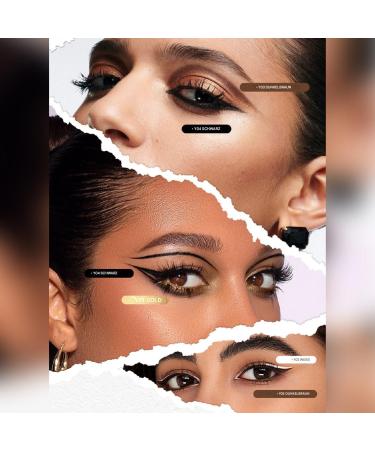 Byuexhp Gel Eyeliner 4 Piece Long Lasting Beauty Products Smooth Eye Line Pen for Women and Girls Travel Dating Party Work Sports - Buy Online on GoSupps.com