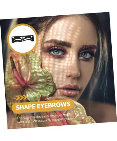 Eyebrow Design Eyebrow Card Metal Stencils Drawing Tool Eyebrow Ruler Balance Positioning Ruler - Buy Online on GoSupps.com