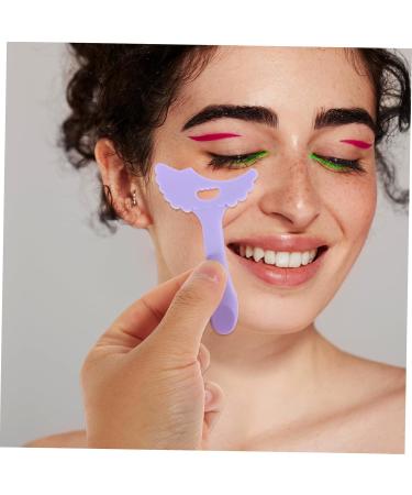 Abaodam 3 Pcs Tools Eyeshadow Silicone Eyeliner Aid Tool Auxiliary Tool Applicator Multifunction - Buy Online on GoSupps.com