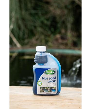 Blagdon Blue Pond Water Colour 250ml - Reduces Algae Growth & Protects Fish from Predators - Treats 31,000 Litres - Buy Online on GoSupps.com