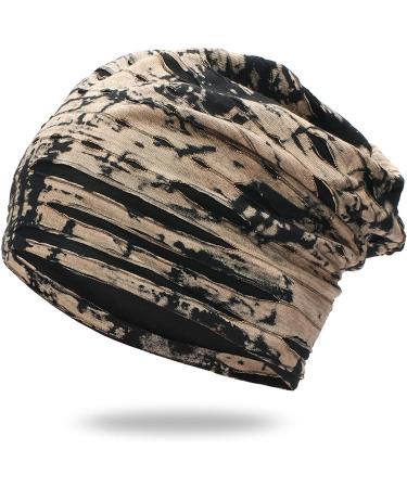 Winter Knitted Riding Cap | DUOWEI Unisex Ski Hat | Warm Baseball Cap Khaki - Buy Online on GoSupps.com