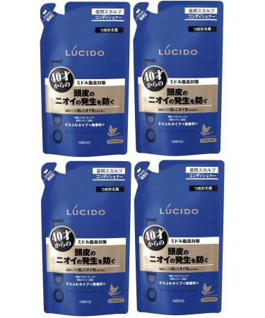 (Bulk purchase) Lucido Medicinal Hair & Scalp Conditioner Refill 380g x 4