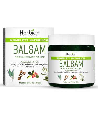  Herbion Naturals Herbion Naturals Balm 100g - Soothing natural ointment with calming vapors (pack of 24) - Buy Online on GoSupps.com