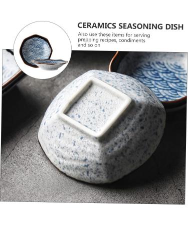 Zerodeko 2pcs Vintage Sauce Dish Dipping Sauce Plate Condiment Bowls Sushi Plushie Dipping Dishes Small Side Dish Japanese Dishes & Plates Appetizer Plate Flavor Dish Tableware Ceramics - Buy Online on GoSupps.com