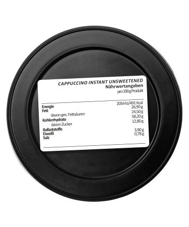 Buy Der-Franz Instant Cappuccino Unsweetened 500g - Premium Coffee for Instant Enjoyment | International Shipping Available - Buy Online on GoSupps.com