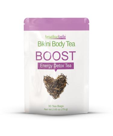 Bikini Body Detox Tea for Women. Enhances Energy Digestion Focus Natural Caffeine (30 Ct)