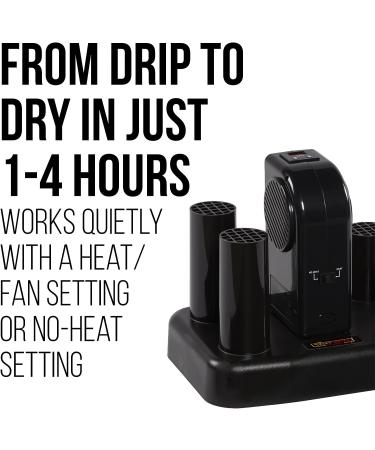 PEET Advantage Plus 4-Shoe Electric Dryer - Fan & Heat Settings - Made in USA - Black - Buy Online on GoSupps.com