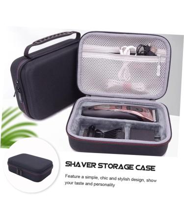 Fomiyes 2-Storage Bag for Hair Clippers & Electric Shears - Shockproof Travel Case for Men's Shaver & Razor - Ideal for Mains Suitcases & Travel - Buy Online on GoSupps.com