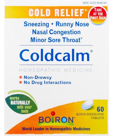 Boiron Coldcalm - 60 tabs (Pack of 6)