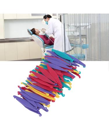 100Pcs Multicolor Elastic Rubber Bands Placers for Braces - Disposable Plastic Orthodontic Supplies - Buy Online on GoSupps.com