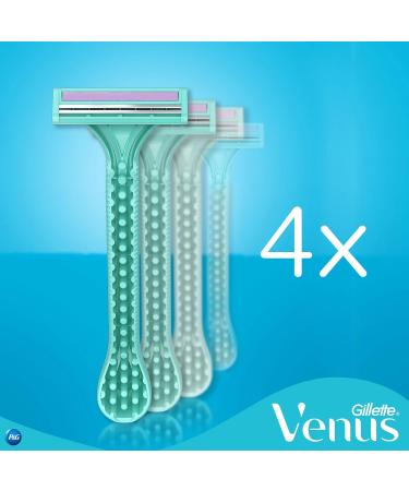 Buy Venus 2 Simply Disposable Shaver - 4 Pack | International Shipping Available - Buy Online on GoSupps.com