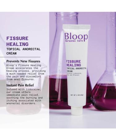 Bloop Maximum Strength Anorectal Fissure Recovery | 5% Lidocaine | Brazilian Superfruit & Plant-Based Oils for Acute & Chronic Pain Relief - Shop Internationally - Buy Online on GoSupps.com