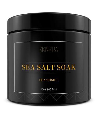 Mineral Sea Salt Soak - Chamomile 16oz (453gr)