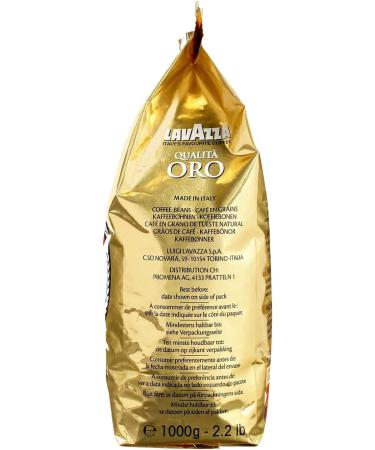  Lavazza Lavazza Qualit Oro whole beans lot of 7 (pack of 7 x 1 kg) - Buy Online on GoSupps.com