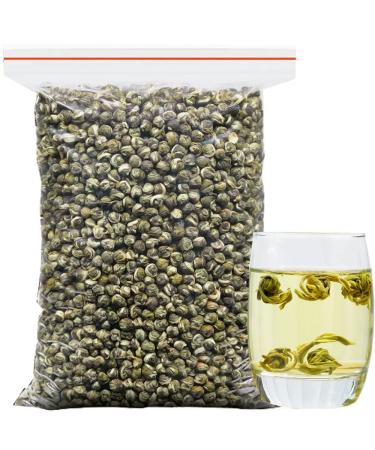 Jasmine Dragon Pearls 3.52 oz Loose Leaf Green Tea Jasmine Green Tea with Pleasant Aroma 100