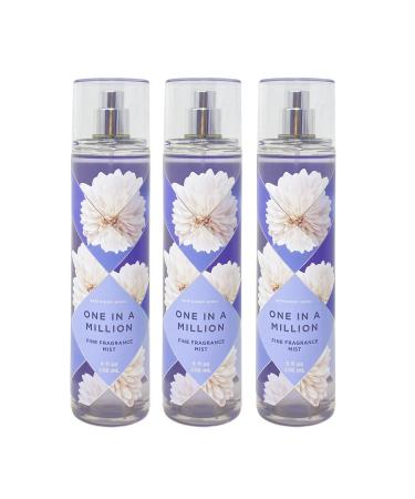 Bath & Body Works One In A Million 3 Pack Fine Fragrance Mist Set - Full Size