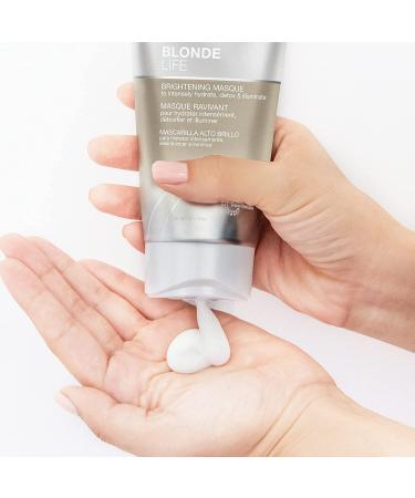 Joico Blonde Life Brightening Masque - Hydrating & Detoxifying Treatment for Blonde Hair 5.1 Fl Oz - Buy Online on GoSupps.com