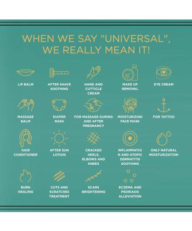 Eveline Cosmetics Egyptian Miracle Multi-Purpose Rescue Cream for Face Body & Hair - Nourishing Smoothing & Moisturising Formula with 7 Natural Ingredients - 40 ml - Buy Online on GoSupps.com