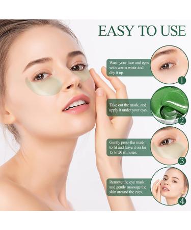 Aloe Vera Under Eye Patches - 30 Pairs for Dark Circles, Puffy Eyes, Fine Lines & Wrinkles - Women's Under Eye Treatment Skincare - Buy Online on GoSupps.com