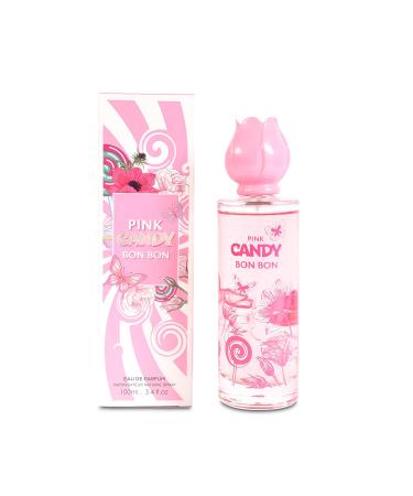 Women's Spray Perfume Pink Candy BonBon Long Lasting Eau De Parfum Cologne for Women Refreshing Floral Fragrance for Casual Use Ideal Holiday Gift 3.4 Fl Oz