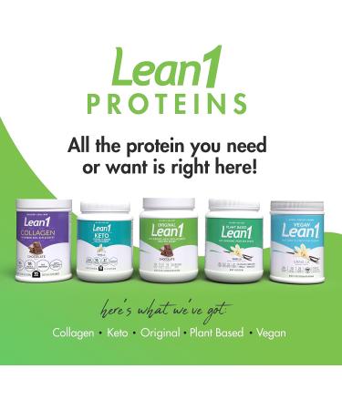 Nutrition 53 Lean1 Cookies and Cream Protein Shake - 15 Serving Tub, Fat Burning Meal Replacement, 1.98 Pound - Buy Online on GoSupps.com