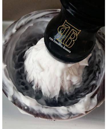 The Personal Barber Shaving Soap - For That Traditional Cut Throat Wet Shave Made From Quality Ingredients With Notes Of Blue Amber And Fresh Citrus 100G Vegan Friendly - Buy Online on GoSupps.com