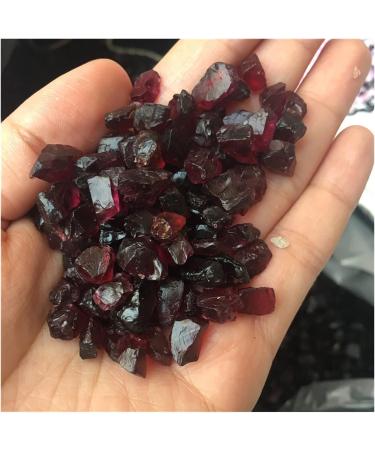 Natural Crystal Rough 100g Nice Rau Natural Wine Red Garnet Crystals Raw Gemstones for DIY Production of Jewelry Natural Stones and Minerals - Buy Online on GoSupps.com