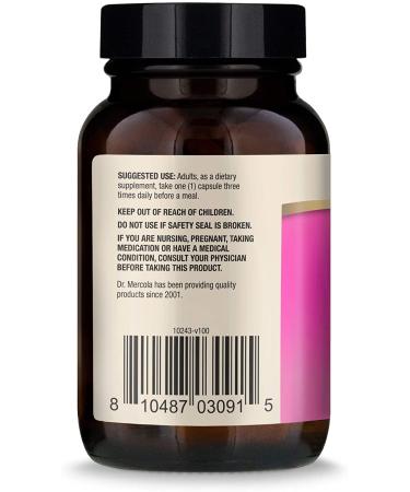 Dr. Mercola Full Spectrum Enzymes for Women - 90 Capsules | Digestive Support & Wellness - Buy Online on GoSupps.com
