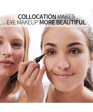 PHOERA Winged Eyeliner Stamp - Long-Lasting Waterproof Liquid Eye Liner in Black - Smudgeproof Makeup Pen for Perfect Cat Eye Look - Buy Online on GoSupps.com