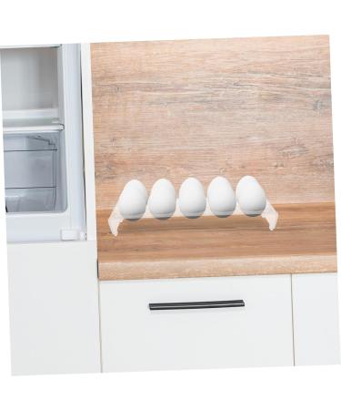 Angoily Egg Fridge Bin Fridge Egg Organizer Refrigerator Fridge Egg Holder Egg Fridge Organizer Egg Tray Egg Carton - Buy Online on GoSupps.com