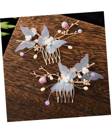 FRCOLOR 3 Sets Women Hair Accessories Pearl Hair Pin Wedding Headpiece for Bride Womens Accessories Hair Barrettes for Women Crystal Hair Comb Red Flower Hair Comb Tiara Combination Hanfu - Buy Online on GoSupps.com