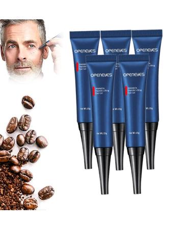 Openeyes Peptide Lifting Eye Gel - Nordizoe Openeyes Depuffing Eye Cream Nordizoe Eye Cream Natural Lifts Firming Eye Serum for Remove Eye Bags Dark Circles & Eye Wrinkles (5pc)