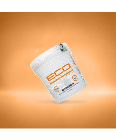 Eco Style Krystal Styling Gel - Adds Body and Shine - Moisturizes for Healthy Hair - Strong Weightless Hold - 8 oz - Buy Online on GoSupps.com