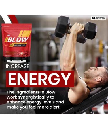 Limitless Pharma Blow Pre Workout Powder | Increased Energy Nitric Oxide Booster Enhanced Endurance Focus | L-Citrulline Beta-Alanine L-Arginine Caffeine | 50 Servings (Kiwi Watermelon) Kiwi Watermelon 50 Servings (Pack of 1) - Buy Online on GoSupps.com