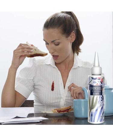 Clothes Stain Remover 3.5 oz Stubborn Spots Removal Detergent | Mild Cleaner Removes Pet Spots Pet Urine & Pet Odors Red Wine Grease Ink & Coffee Stains - Buy Online on GoSupps.com