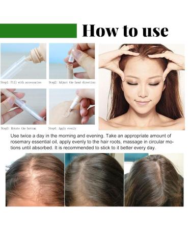 KSndurn Rosemary Oil for Hair - 30ml Natural Rosemary Oil & Hair Water for Stronger Healthier Hair - 1 Pack - Buy Online on GoSupps.com