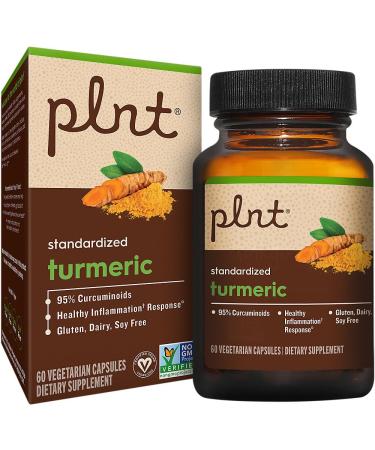 Turmeric with 95% Curcuminoids a Supports a Healthy Inflammation Response a 450 MG (60 Vegetarian Capsules)