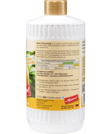 Citrus-D nger Liquid Citrus Energy | 1000 ml - Buy Online on GoSupps.com