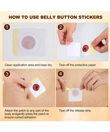 Belly Patch Natural Belly Sticker for Women and Men Abdomen Belly Button Pads Navel Sticker Breathable Patches Comfortable and Easy to Use 30 PCS - Buy Online on GoSupps.com