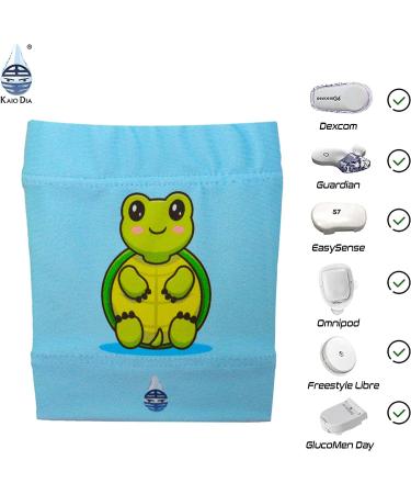 Dia Band for Kids | Comfortable Glucose Sensor Protection Bracelet | Freestyle Libre Medtronic Dexcom Omnipod | Junior XL (21-23 cm) - Buy Online on GoSupps.com