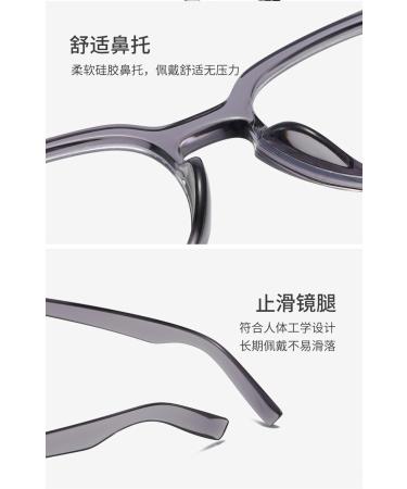 SERONI TR90 Round Blue Light Blocking Glasses - Anti UV Ray Computer & Reading Glasses for Men & Women - 51mm Clear Lens - Buy Online on GoSupps.com