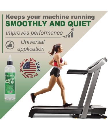 Silicone Treadmill Belt Lubricant Oil- 100% Non-Toxic and Odorless Silicone Oil Treadmill Lube- The Ultimate & Easy to Apply Treadmill Belt Lubricant With Precision Screw Cap - Prolongs Belt Life - Best Lubricant for Most Treadmill Brands - Buy Online on GoSupps.com