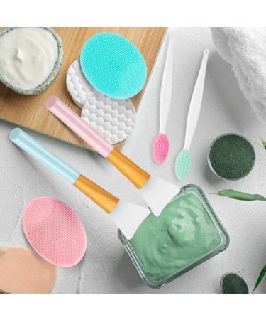 LIONVISON 2pcs Lip Scrub Brush and Facial Cleansing Brush Set for Blackhead Removal and Mask Application - Buy Online on GoSupps.com