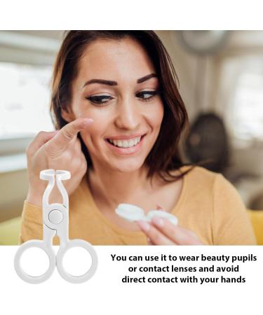 Remover Tool Grabber | Soft Lenses Remover And Insertion Tool Lens Wearing Aids Application Tool Lens Tweezers White - Buy Online on GoSupps.com