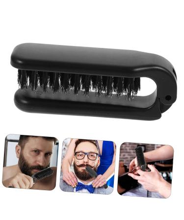 Minkissy 3-Pack Mini Beard Folding Brush Set | Wild Boar Bristle Grooming Brushes for Fine Hair | Portable Cleaning Tools for Men - Buy Online on GoSupps.com