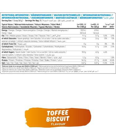  Applied Nutrition Applied Nutrition Protein Cookie Dough Protein Snack Protein Cookie Mix Over 22g of Protein per Serving Low Calorie 1kg (1kg Toffee Biscuit) - Buy Online on GoSupps.com